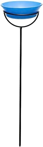 Cuban Garden Stake, M429-200-75, 37 Inch Tall, Bluebird Blue