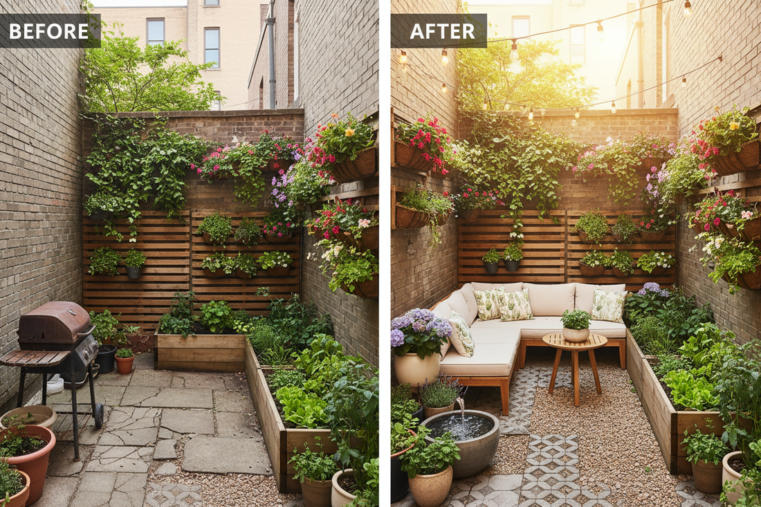 How to Transform Small Yards into Beautiful Gardens with GardenLoft Products
