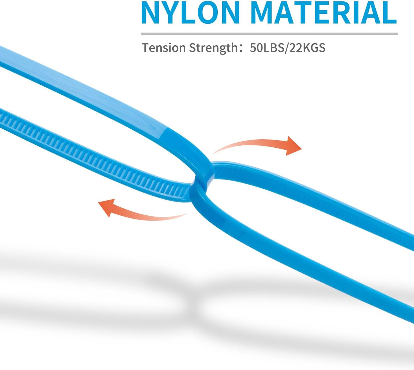 12 Inch Zip Ties Silver 1000 PCS, 50 Lbs- Heavy Duty Tensile Strength, Nylon PA66 UV Resistant Cable Ties for Indoor and Outdoor Use - Ideal for object bundling and fastening