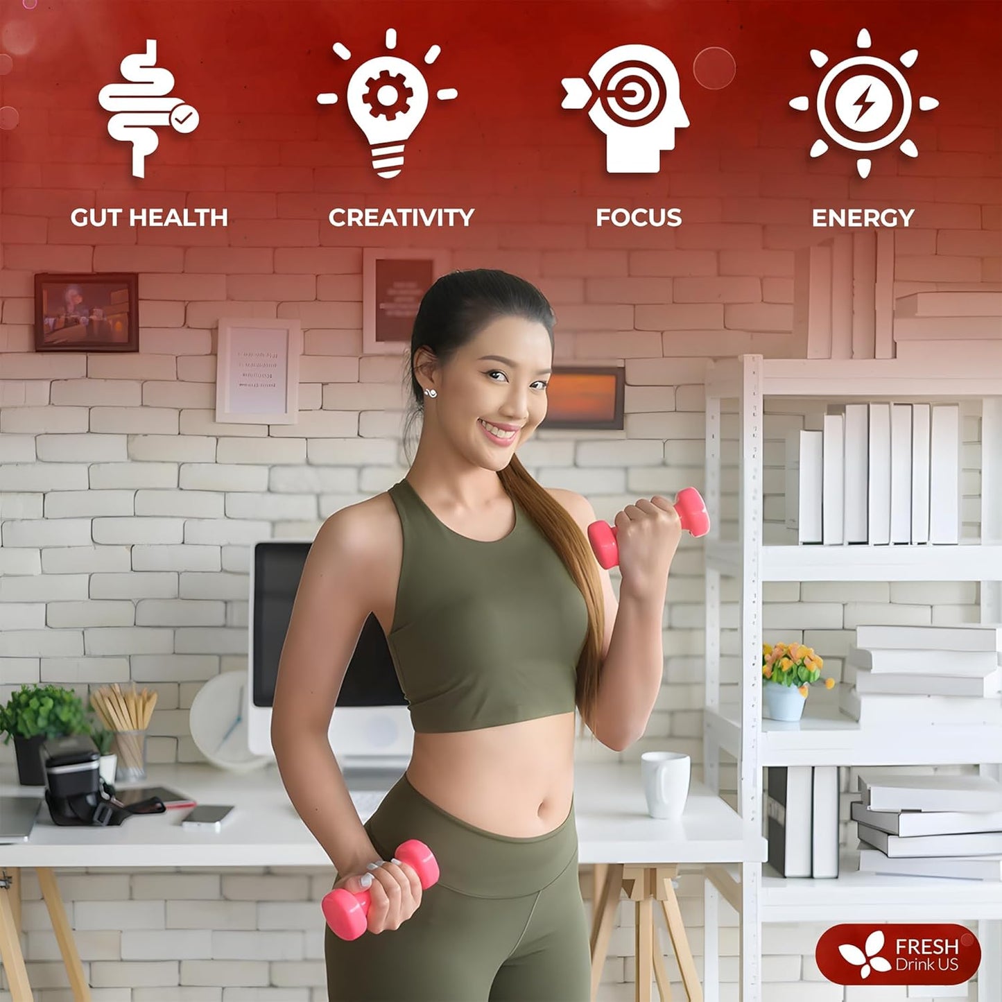 FreshDrinkUS, Premium Colon Cleanse Tea – 60 Tea Bags – Rhubarb Root & Hawthorn Berry with Senna, Lotus Leaf, Valerian Root & Psyllium Husk – Herbal Blend, Caffeine-Free. Vegan