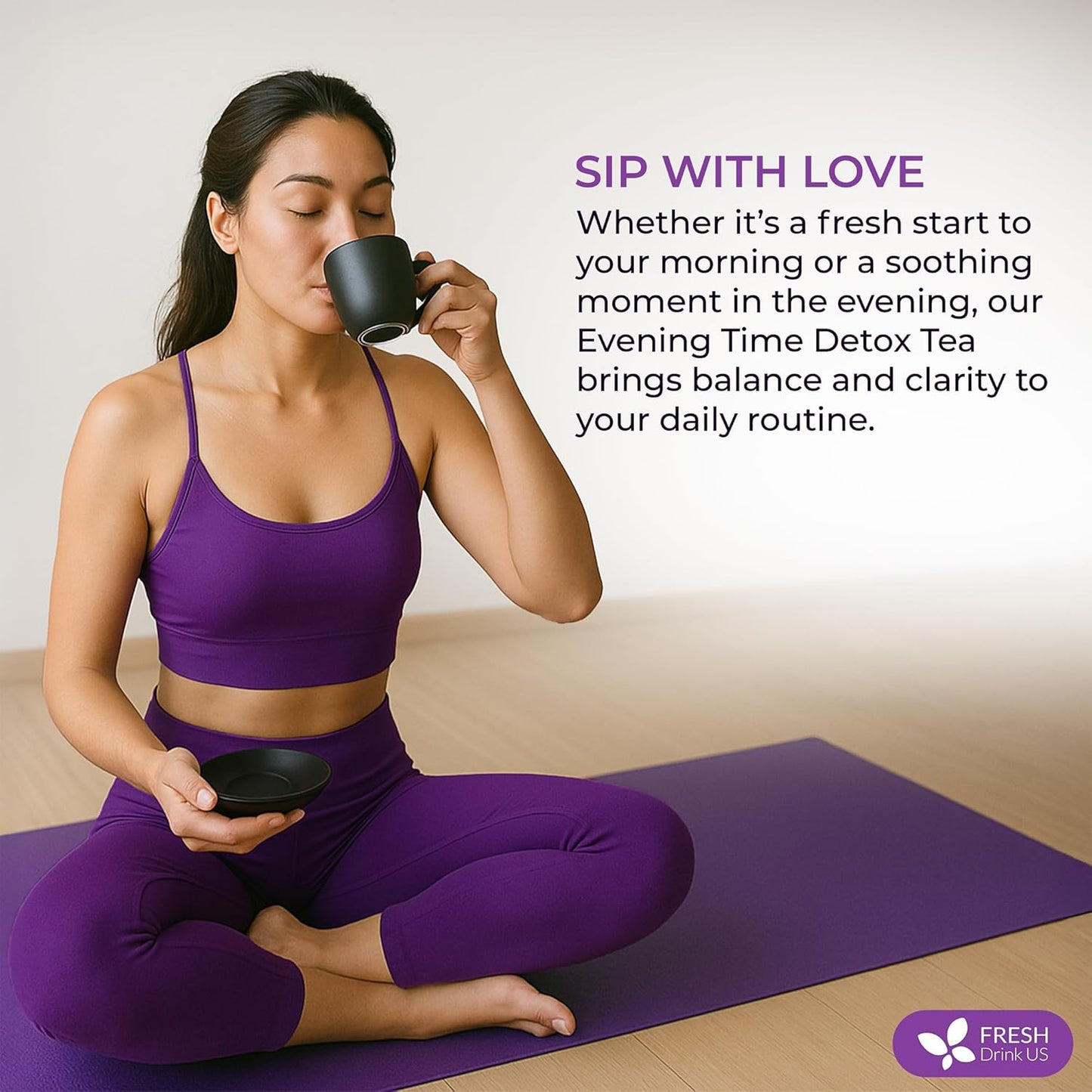 FreshDrinkUS, Premium Liver Herbal Detox Tea – Strong Blend Of Milk Thistle, Hibiscus, Peppermint & Ginger | Fennel, Lemongrass & Orange Peel with Stevia | Vibrant Caffeine-Free Botanical Blend