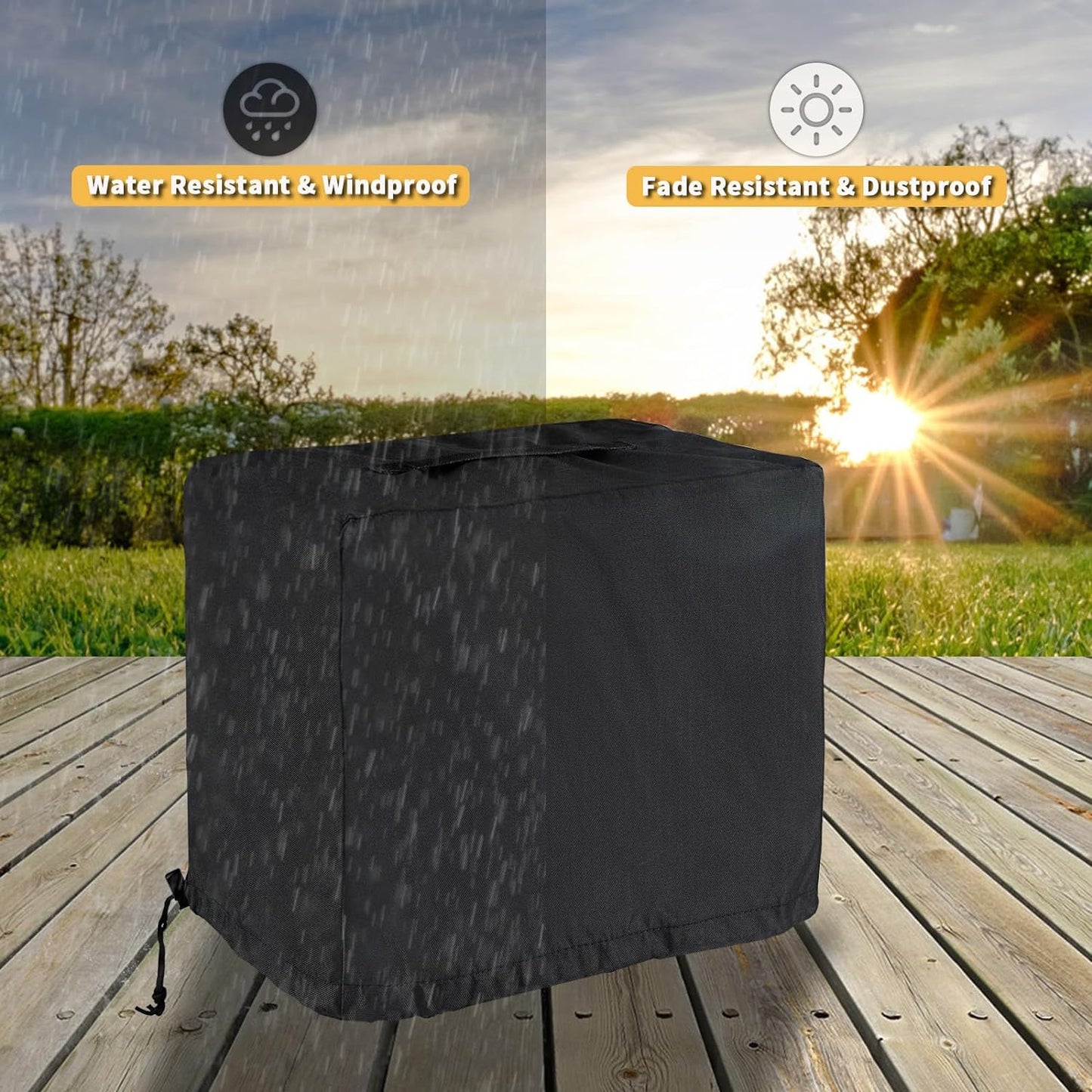 Infrared Grill Cover for BIG HORN OUTDOORS Portable Infrared Gas Grill, Protective& Waterproof Cover for BIG HORN OUTDOORS Steak Cooker/Salamander Broiler/Barbecue Propane Oven/Portable Grill