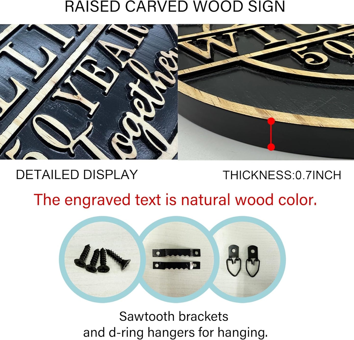 Personalized Christmas Gifts 2025 Custom Wedding Anniversary Sign Personalized Family Name Signs Monogram Wall Décor Best Housewarming Gifts