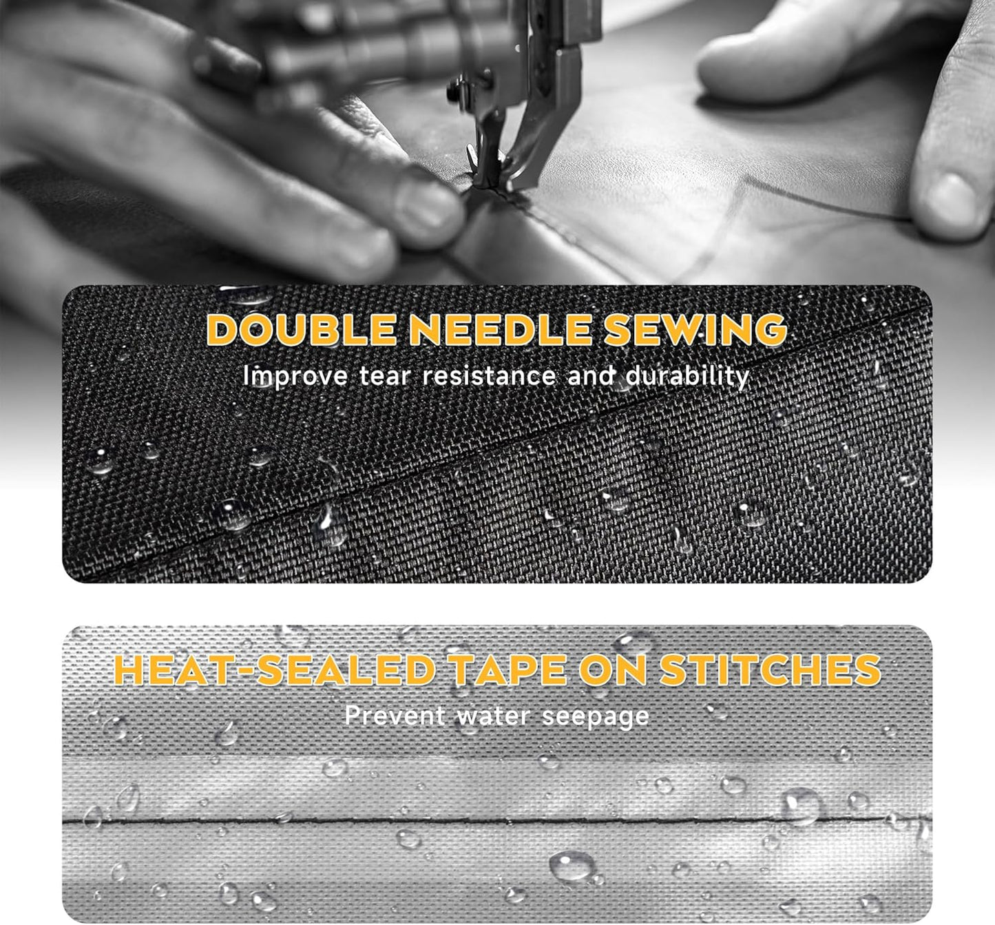 Grill Cover for Nexgrill 1-Burner Portable Propane Gas Grill 820-BC002, Heavy-Duty 600D Tabletop BBQ Cover for Country Smokers Pellet Grill GS150PPG