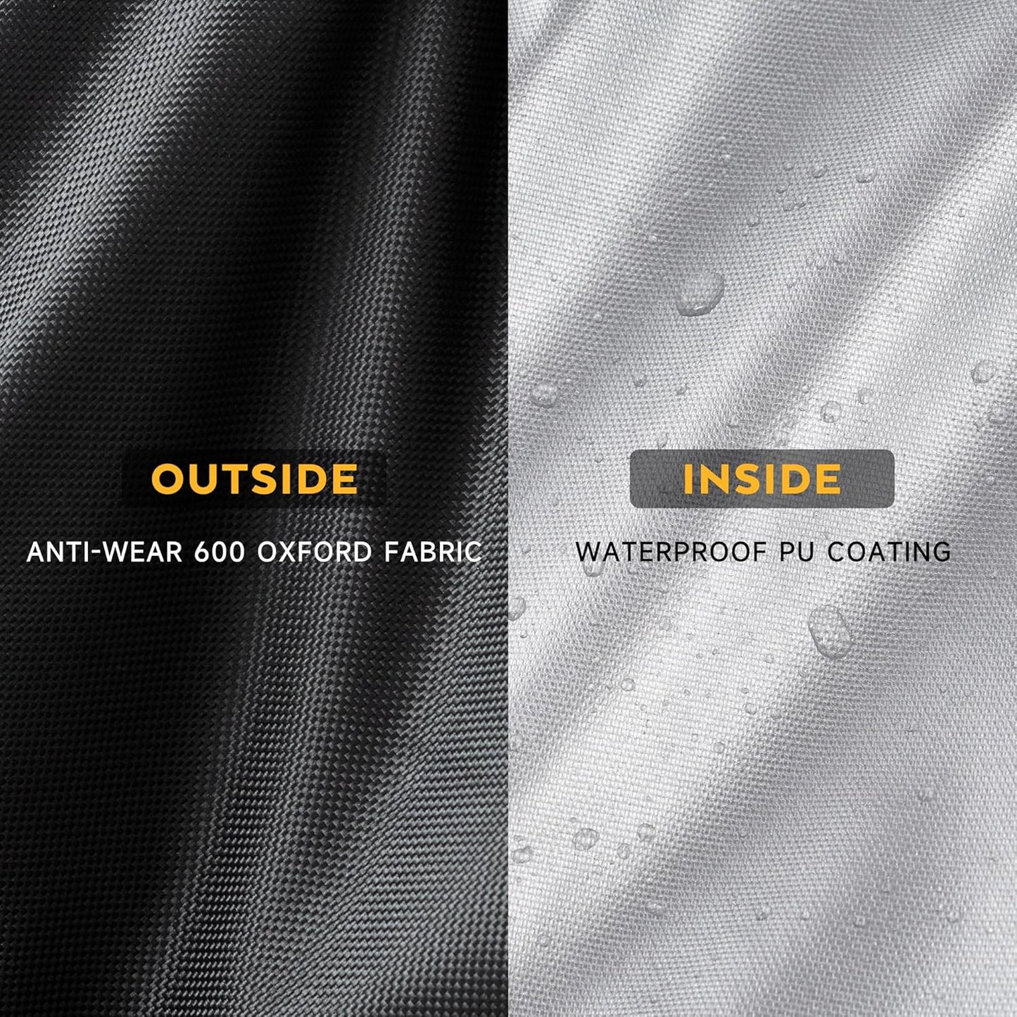 Grill Cover for Nexgrill 1-Burner Portable Propane Gas Grill 820-BC002, Heavy-Duty 600D Tabletop BBQ Cover for Country Smokers Pellet Grill GS150PPG