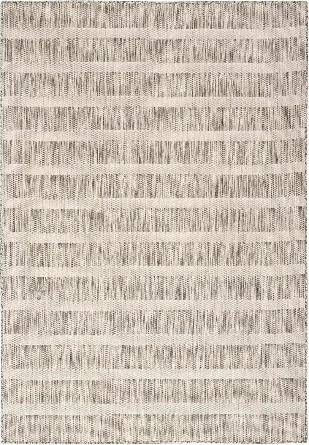 Nourison Home Positano 4' x 6' Fabric Grey Ivory Area Rug