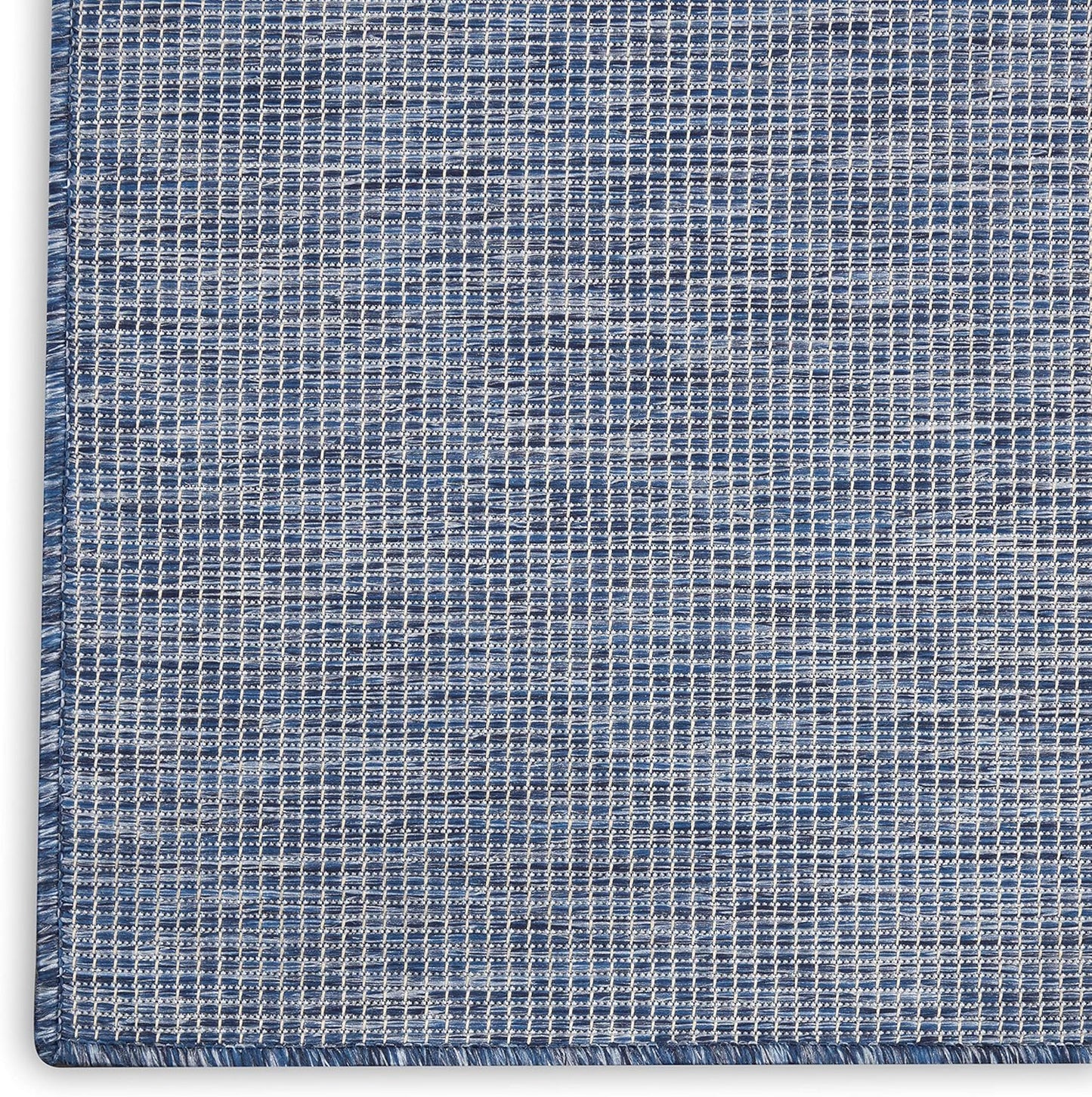 Nourison Positano Indoor/Outdoor Navy Blue 3' x 5' Area Rug, Easy Cleaning, Non Shedding, Bed Room, Living Room, Dining Room, Backyard, Deck, Patio (3x5)